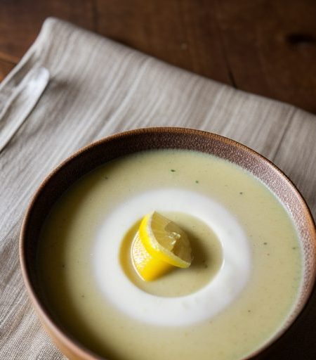 Chilled Lemon Soup recipe image