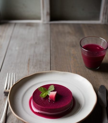 Chilled Puree of Beet & Watermelon recipe image
