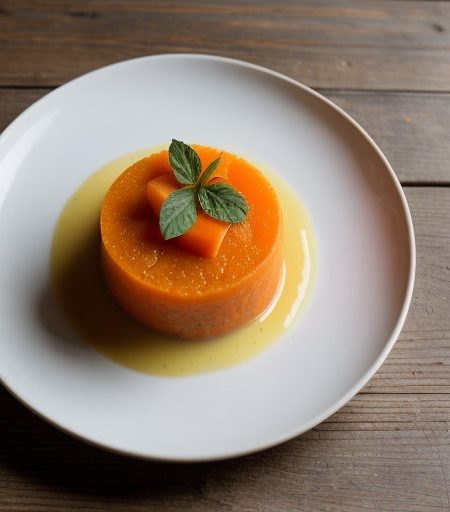 Chilled Puree of Carrot & Melon recipe image