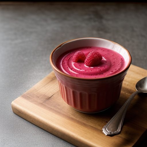 Chilled Raspberry Soup recipe image