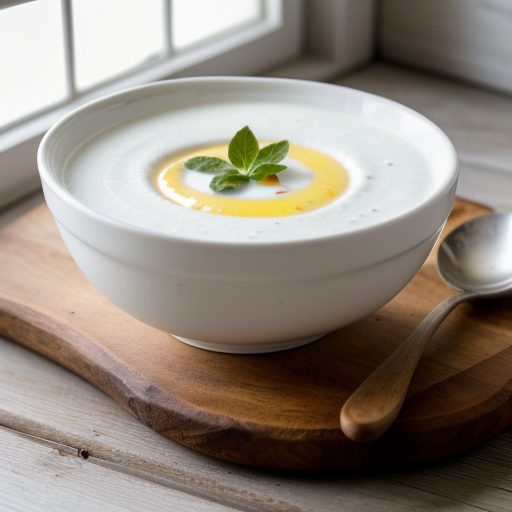 Chilled Yogurt Soup recipe image