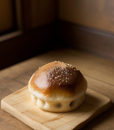 Chinese: Barbecued Pork Bun (Cha Siu Bow recipe image