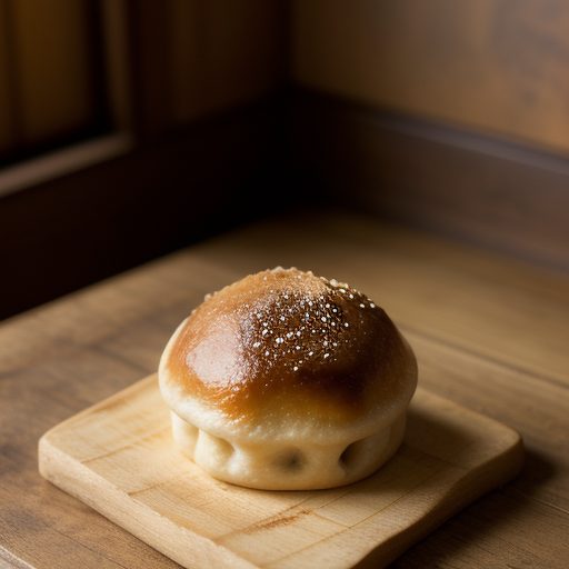 Chinese: Barbecued Pork Bun (Cha Siu Bow recipe image