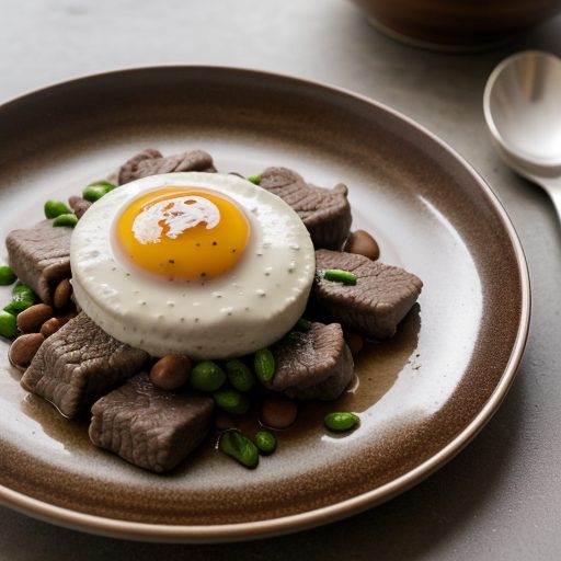 Chinese Beef and Beans recipe image