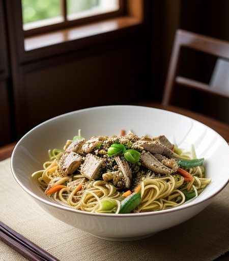 Chinese Chicken Noodle Salad recipe image