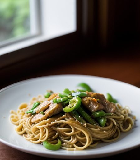 Chinese Chicken & Noodles recipe image