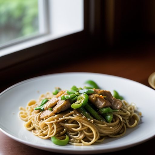 Chinese Chicken & Noodles recipe image