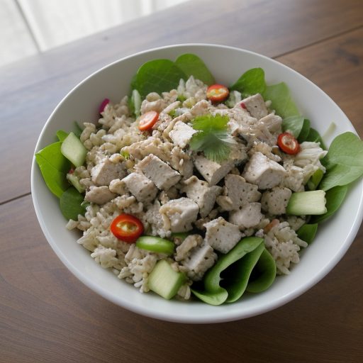 Chinese Chicken Salad (Usa Rice recipe image