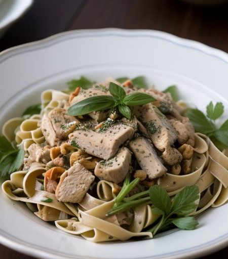Chinese Chicken Salad With Pasta recipe image