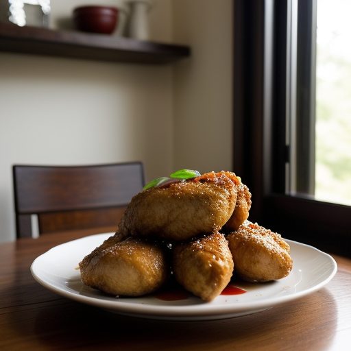 Chinese Chicken With Spicy Self-Making Plum S recipe image