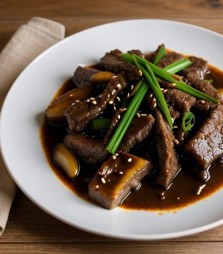 Chinese: Mongolian Beef 2 recipe image