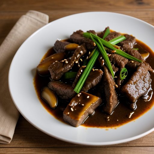 Chinese: Mongolian Beef 2 recipe image
