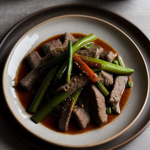Chinese Pepper Steak #2 recipe image