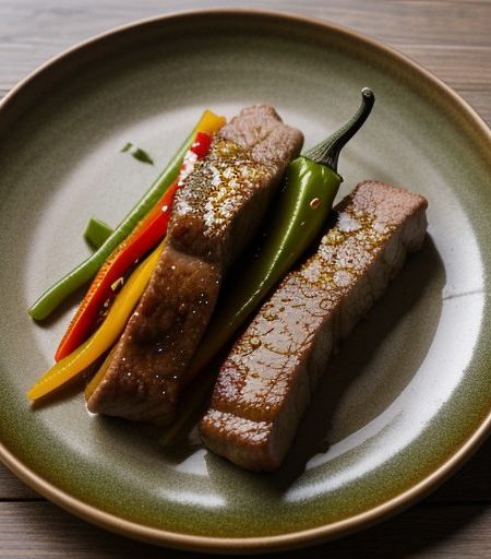 Chinese Pork & Peppers recipe image