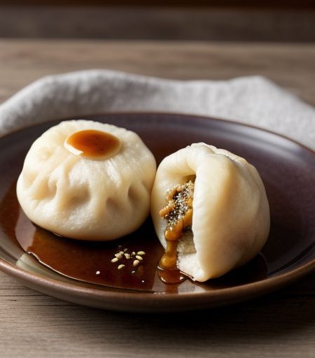 Chinese Steamed Pork Buns recipe image
