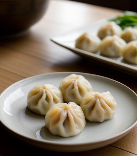 Chinese: Steamed Pork Dumplings (Shiu Mai recipe image