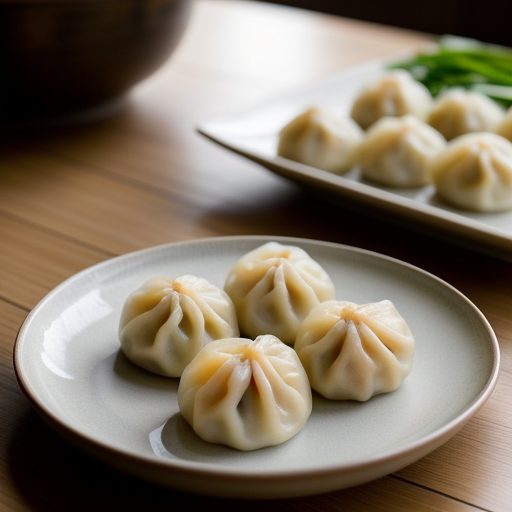 Chinese: Steamed Pork Dumplings (Shiu Mai recipe image