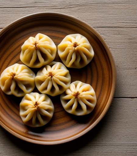 Chinese: Steamed Pork Dumplings (Shiu Mai recipe image