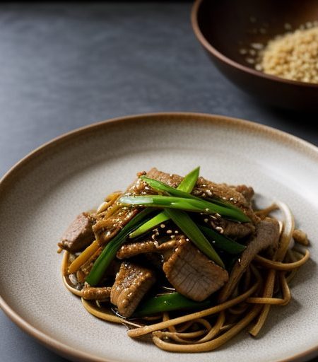 Chinese: Stir-Fry Pork & Peppers recipe image