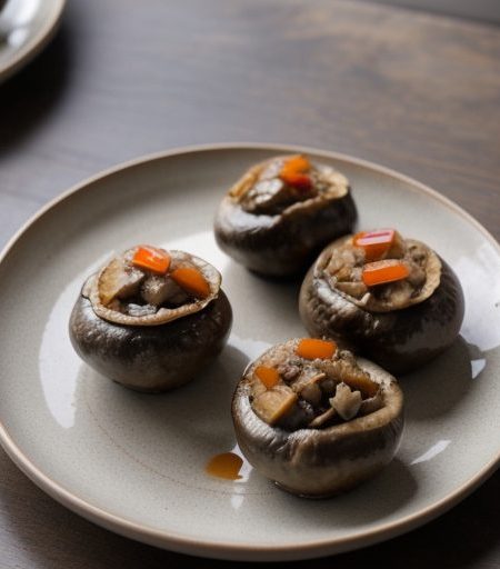 Chinese Stuffed Mushrooms recipe image