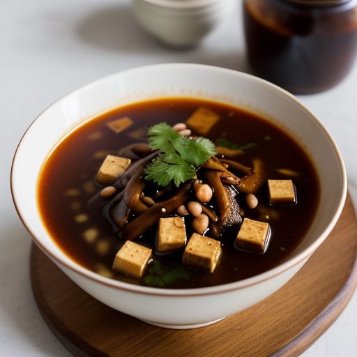 Chinese Style Bean Sauce With Tofu recipe image