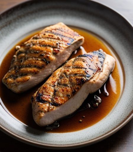 Chinese-Style Broiled Chicken Breasts recipe image