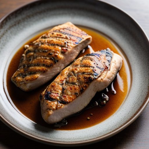 Chinese-Style Broiled Chicken Breasts recipe image