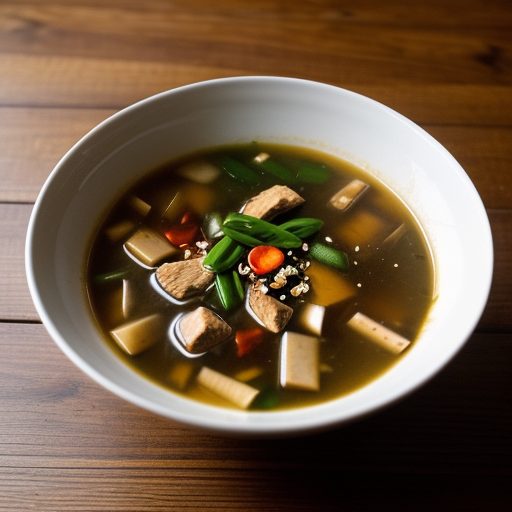 Chinese Sweet & Sour Soup recipe image