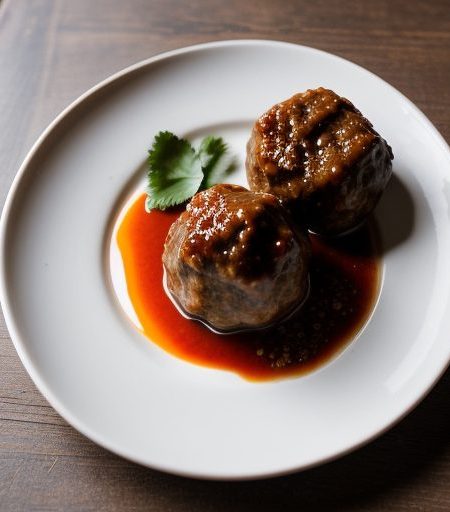 Chinese Sweet-and-Sour Meat Balls recipe image