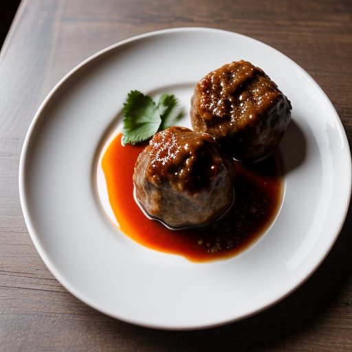 Chinese Sweet-and-Sour Meat Balls recipe image