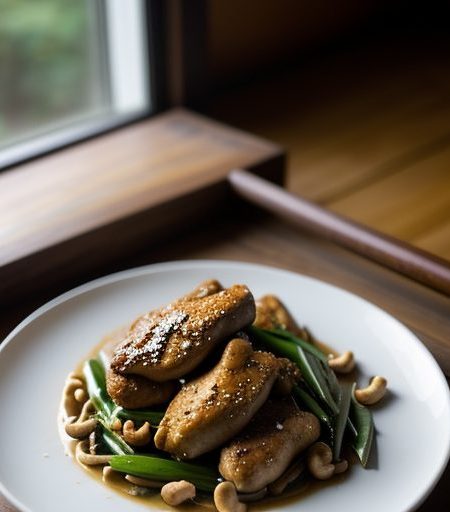 Chinese: Szechwan Chicken and Cashews recipe image