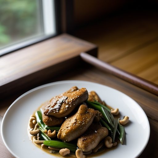 Chinese: Szechwan Chicken and Cashews recipe image