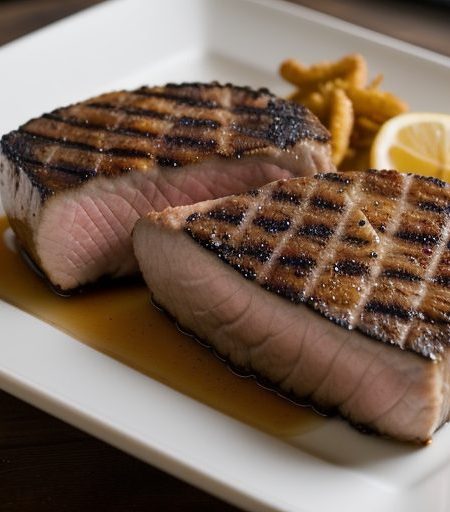 Chinese Tuna Steaks on the Grill recipe image