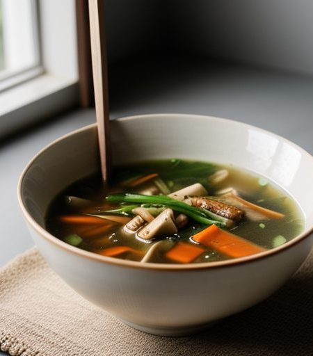 Chinese Vegetable Miso Soup recipe image