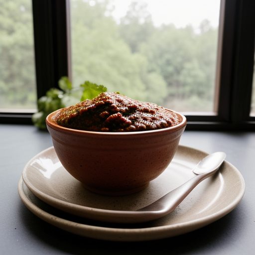 Chipotle-Ancho Chili Pesto - Bon Appetit recipe image