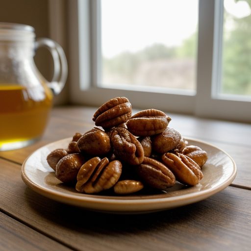 Chipotle-Honey Glazed Nuts recipe image