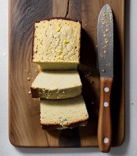 Chive & Black Pepper Corn Bread recipe image