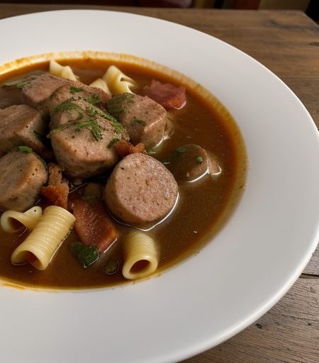 Chlcken and Sausage Stew recipe image