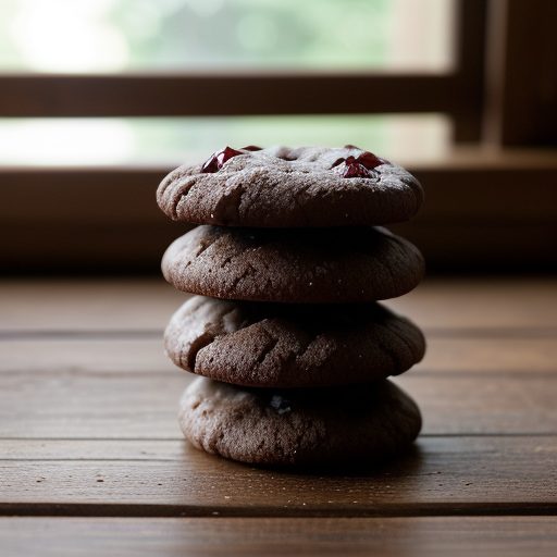 Choc-Cherry Thumbprint Cookies recipe image