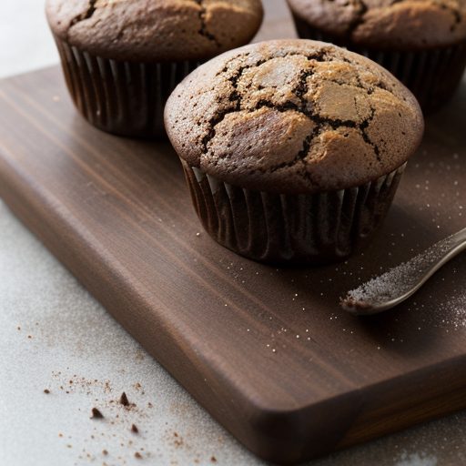 Choco-Lowfat Muffins recipe image