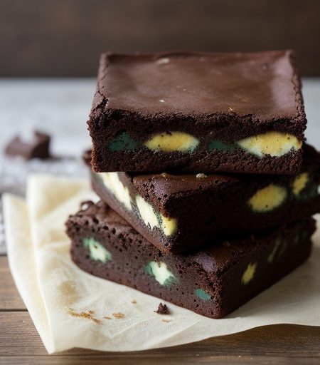 Choco-Mint Brownies recipe image