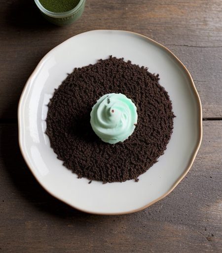 Choco-Mint Cream Rice recipe image
