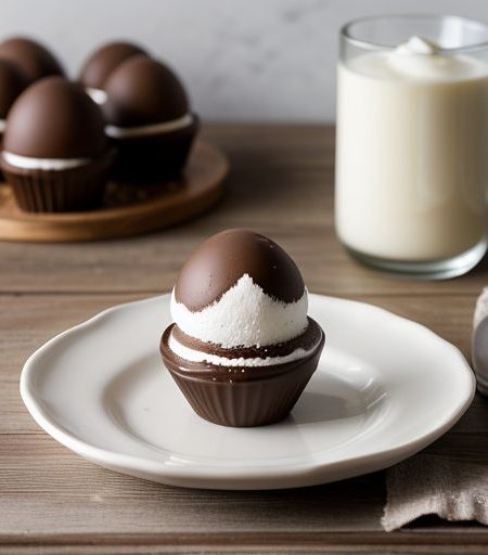 Choco-Peanut Butter Easter Eggs recipe image