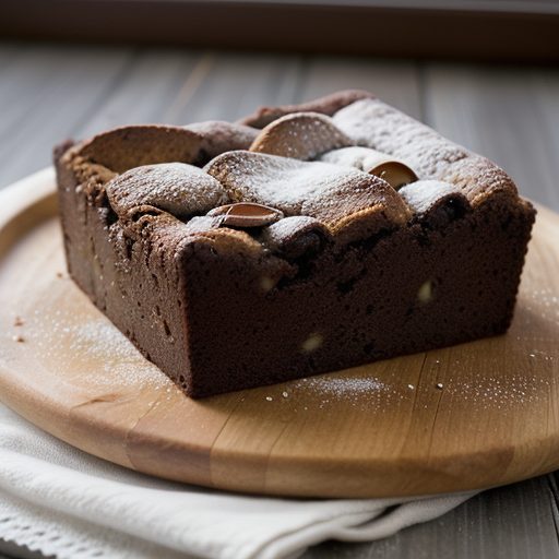 Chocolate Almond Bread Pudding recipe image