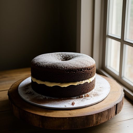 Chocolate Almond Pound Cake recipe image