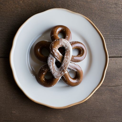 Chocolate Almond Pretzels recipe image