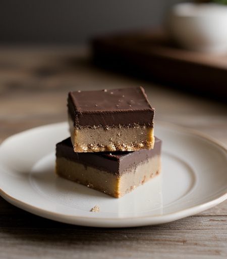 Chocolate Almond Squares recipe image