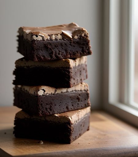 Chocolate Amaretto Brownies recipe image