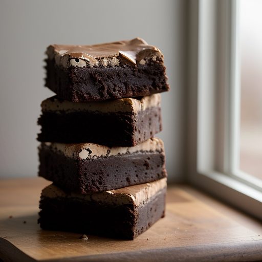 Chocolate Amaretto Brownies recipe image