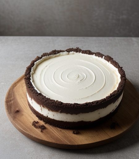 Chocolate-Amaretto Cheesecake - Gbdp78 B recipe image